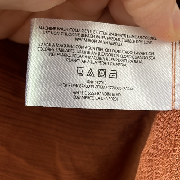 NWT Lightweight Orvis Blouse, S - Picture 7 of 9